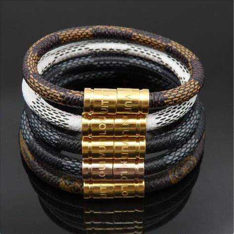 bracelet homme louis vuitton|louis vuitton magnet bracelet.